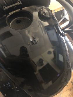 Professionally painted Yamaha Motorcycle gas tanks