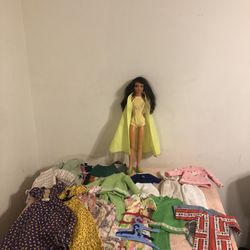 Vintage 1974 Ideal Tiffany Taylor 18” In Original Outfit Plus 12+ More & Shoes