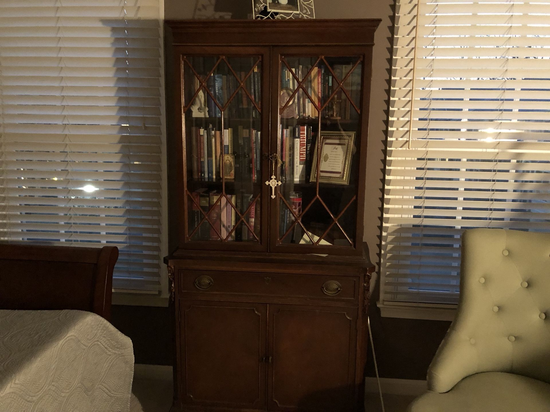 Vintage 1940’s China Cabinet