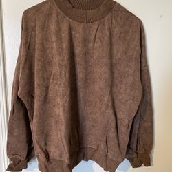 Brown Pull Over 
