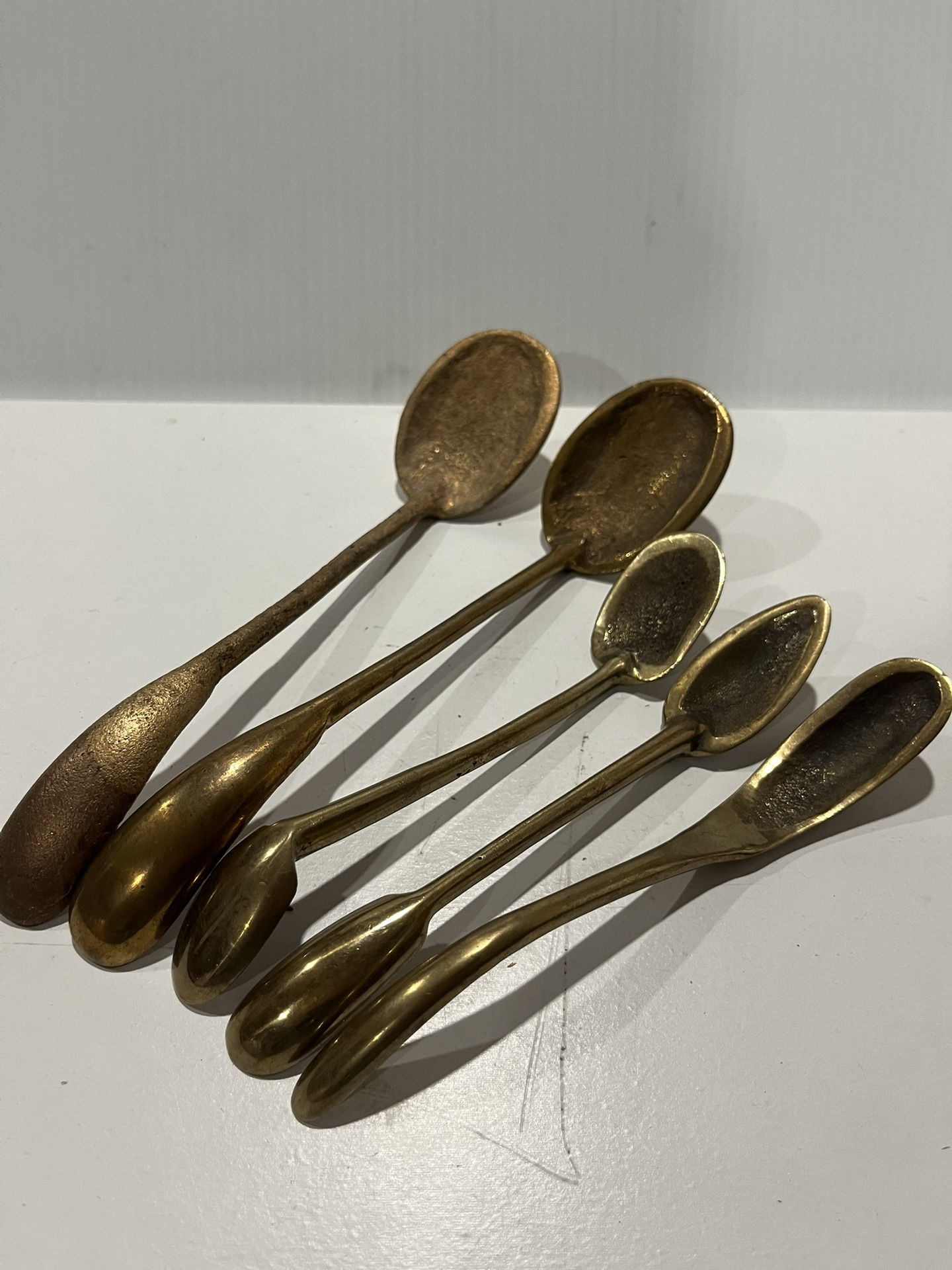Antique Brass Shoe Horns / Spoons