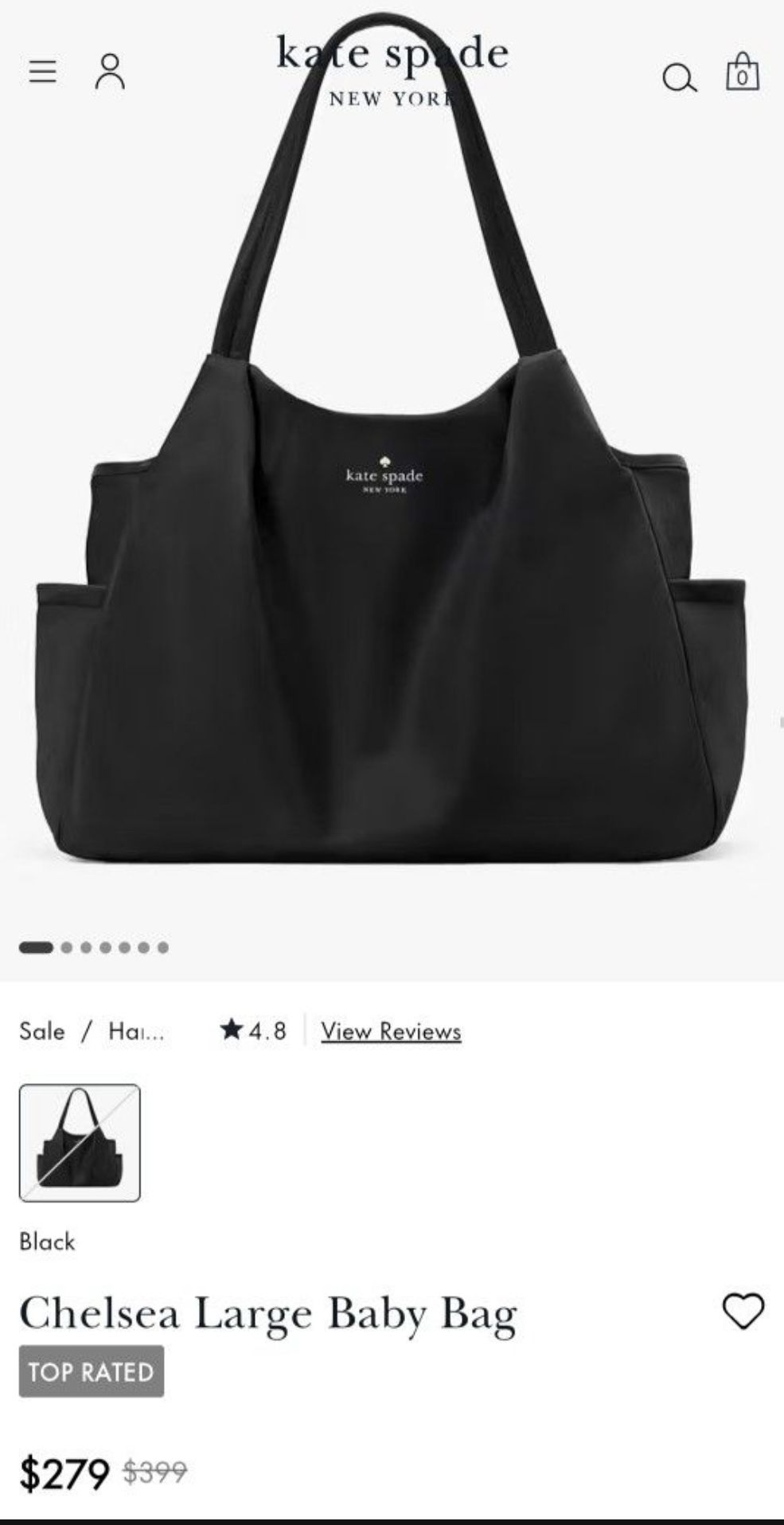 Kate Spade Diaper Bag