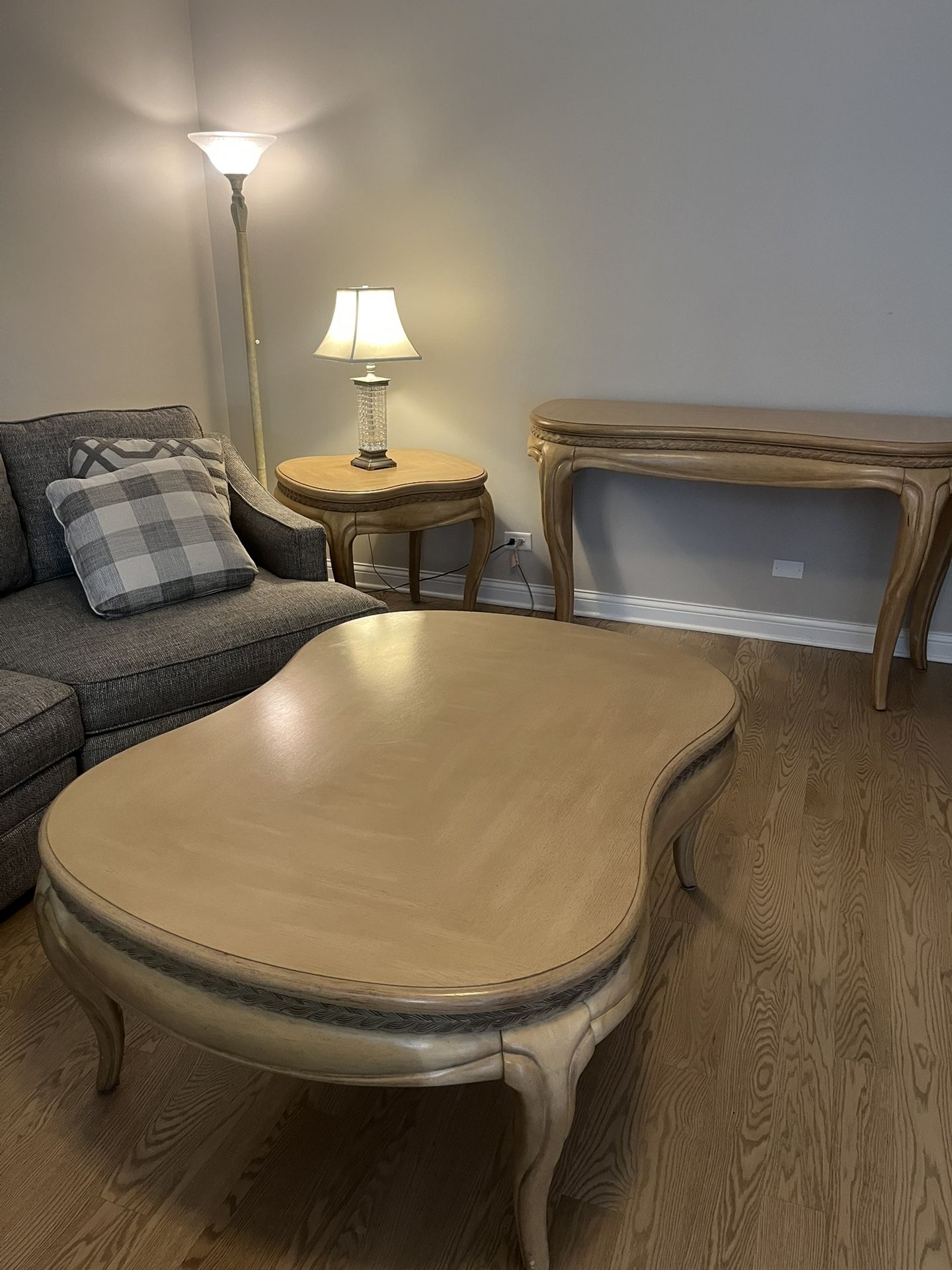White Oak Coffee table, End Table, Console table