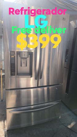 Refrigerator LG 💲 399.   Offer!!!