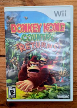 Nintendo Wii Donkey Kong Country Returns. Check My Listings For More Games