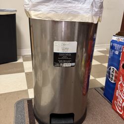Stainless Steel Steel Trashcan