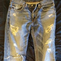 Levi 511 Distressed 