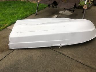 10’ Fiberglass boat/ combination