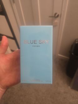 Blue sky cologne
