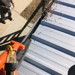 Gutter Clean Up And Leaf Protection Netting