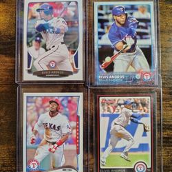 ELVIS ANDRUS BASEBALL CARD COLLECTION!!