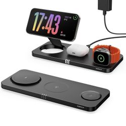 NEW Apple iPhone AirPods And Watch 3-1 Wireless Fast Charging Stand