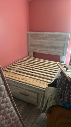 Queen bed frame