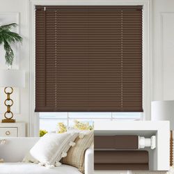NEW 35.5 X 64 NO DRILL BLINDS