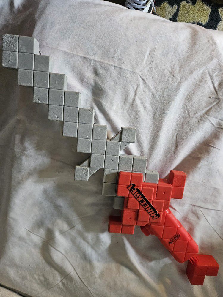Minecraft/NERF Shooting Sword