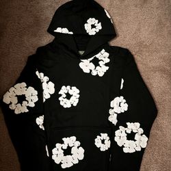 denim tears hoodie Black 