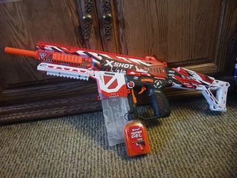 x shot with gel beads automatic