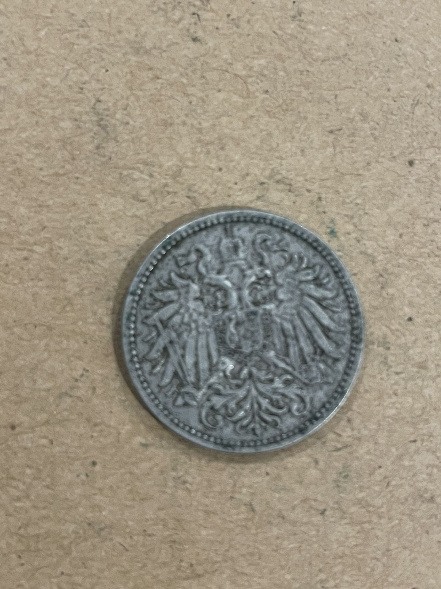 1895 German 10 Cent Coin