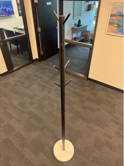 CB2 - Boulevard Coat Rack - white marble