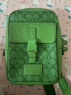 Couch Track Pack Signature Canvas Neon Green