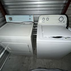  Amana Washer And Dryer With FREE….