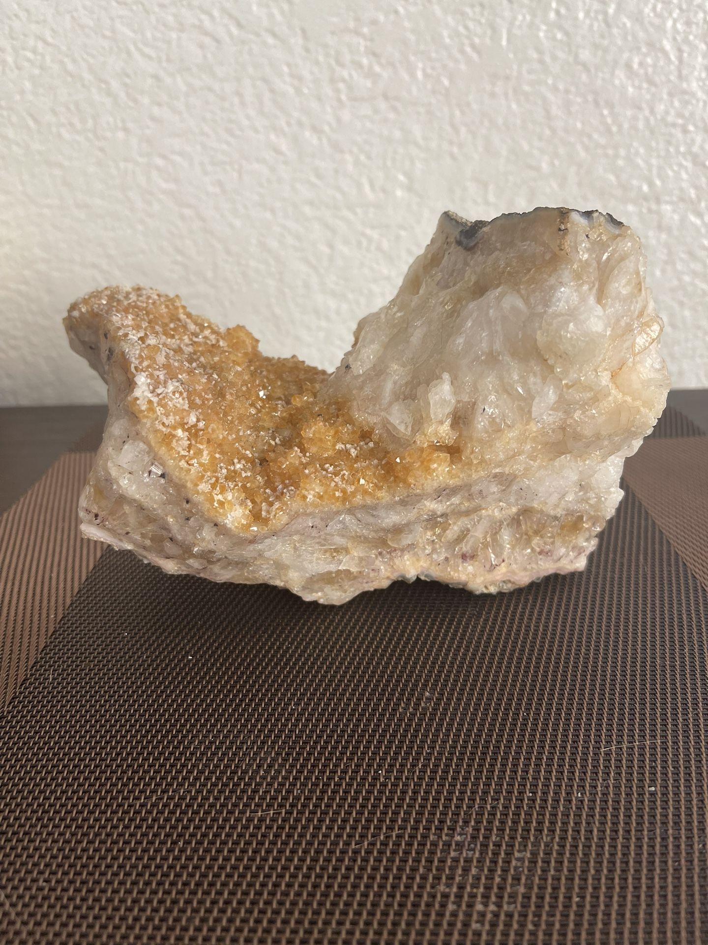 4lb Raw Citrine Cluster Crystal