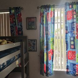 Pj Mask Boys Sheet And curtain