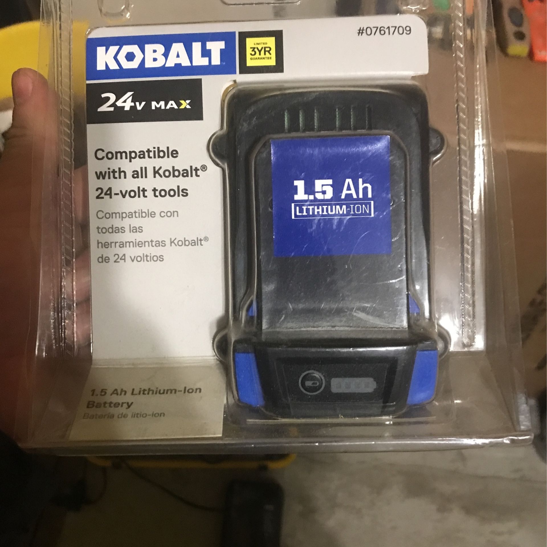 Kobalt 1.5 Ah Battery
