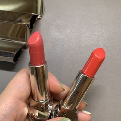 Guerlain reffilable lipstick with cases