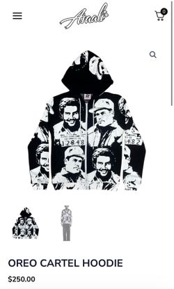 Asaali used zip up Black/White and NvyBlue/Black