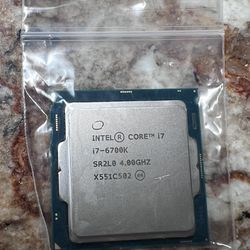 i7-6700k Intel CPU