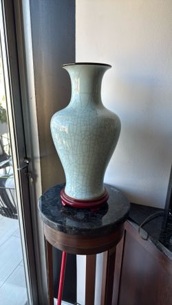 Pale Blue Vase