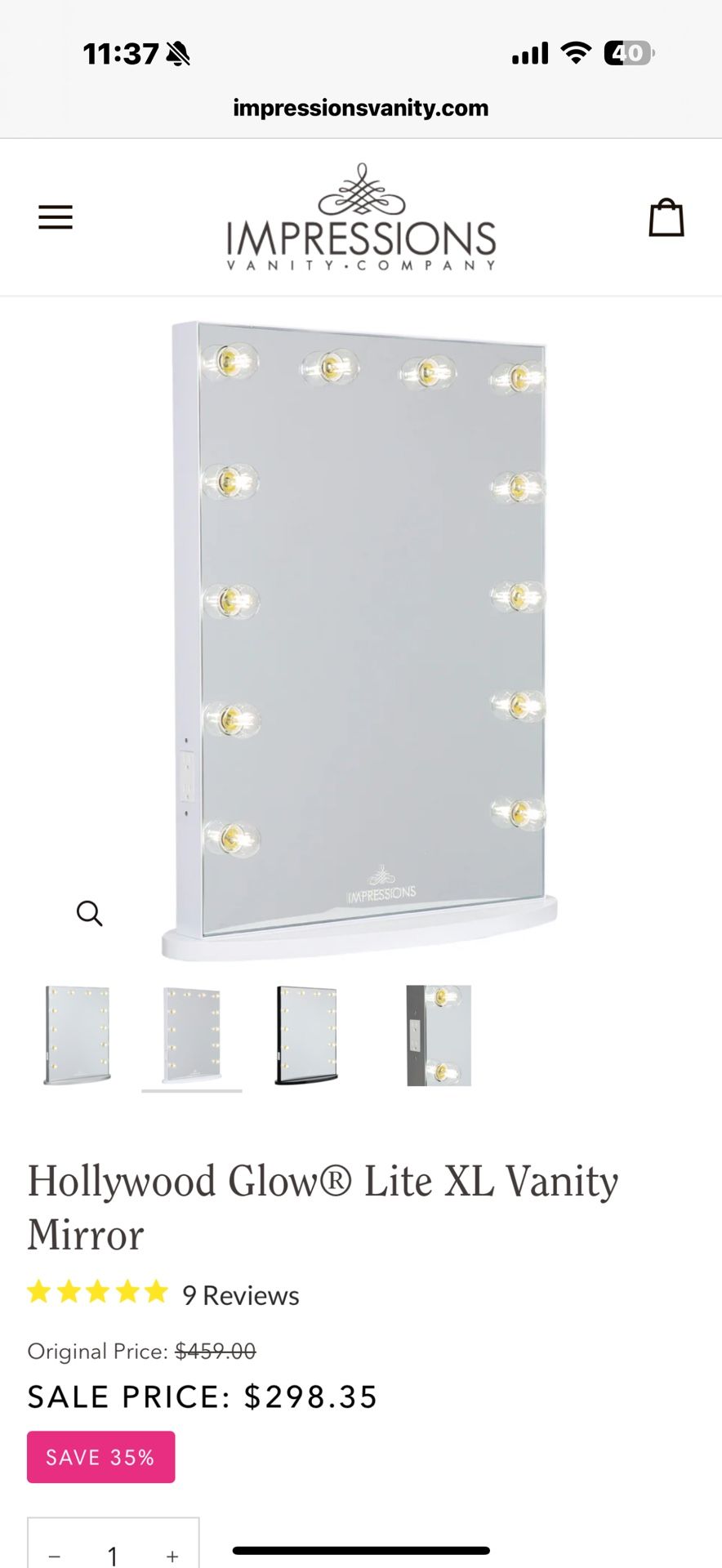 Impression Hollywood XL Mirror