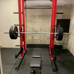 Professional Half Power Rack - Home Gym Package