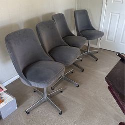 4 Office Chairs 