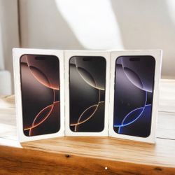 A3083 Pro Max Apple IPhone 16 pro Max 256gb new sealed Unlocked 1yr warranty 