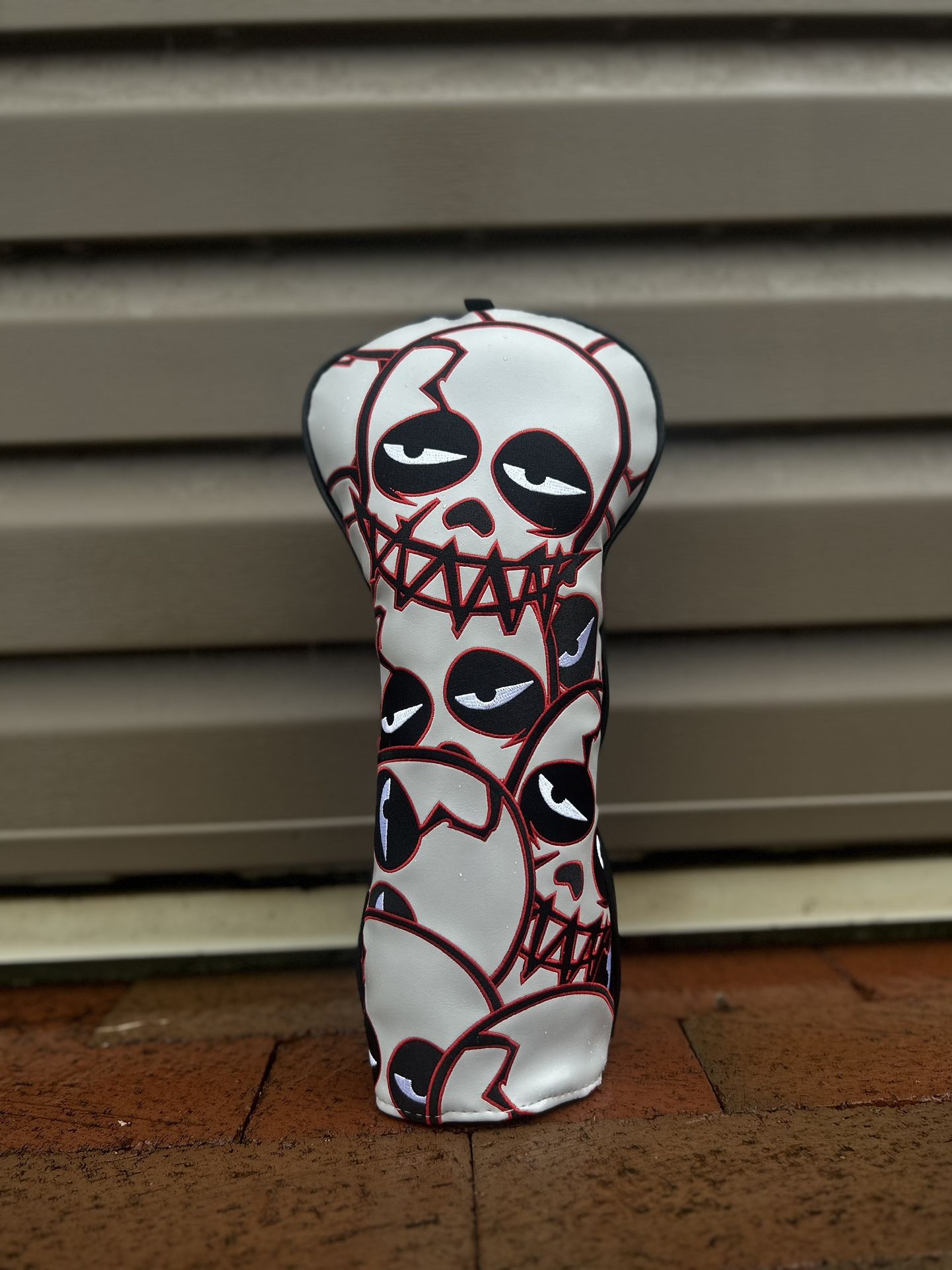 Skull driver headcover