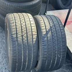 PAIR OF TIRE 255 50 16 GOODYEAR 85% LIFE