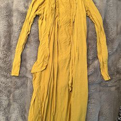 Womens Long Cardigan Size Small 