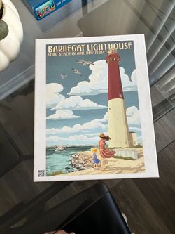 Barnegat Lighthouse Long Beach Island NJ Canvas Print