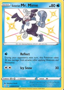 Galarian Mr. Mime - Shining Fates: Shiny Vault (SHFSV)