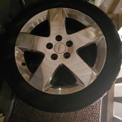 4 Chevrolet Tires and Rims 17"