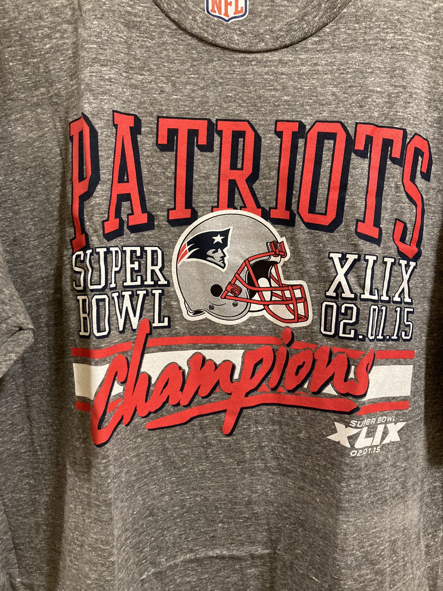 New England Patriots Superh Bowl XLIX T-shirt size XXL With Tags