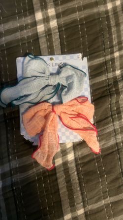 Pink and blue Bows