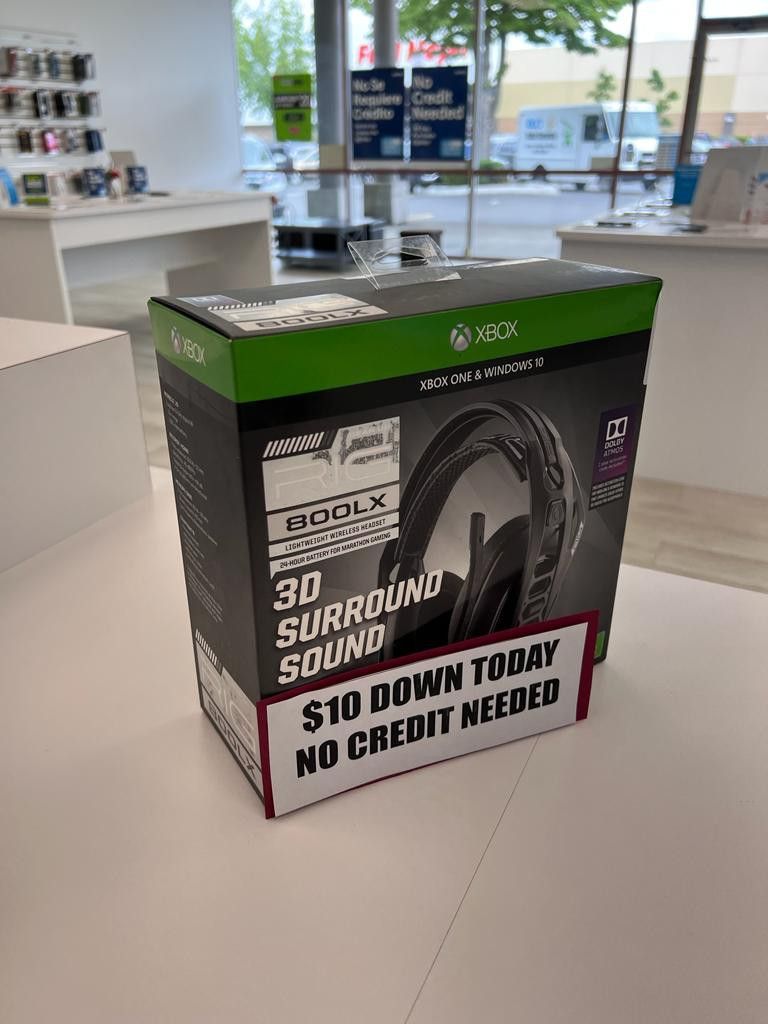 Xbox Headset-Plantronics Rig 800LX Dolby Atmos Special Edition Wireless Gaming Headset-$9 To Take It Home Today