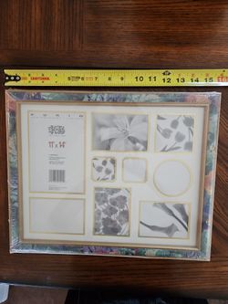 Picture Frame with different size Slot for your pictures to go in.