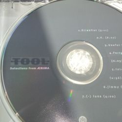 Rare Promo CD Tool: Selections From Ænima, 1996 for In-Store Play