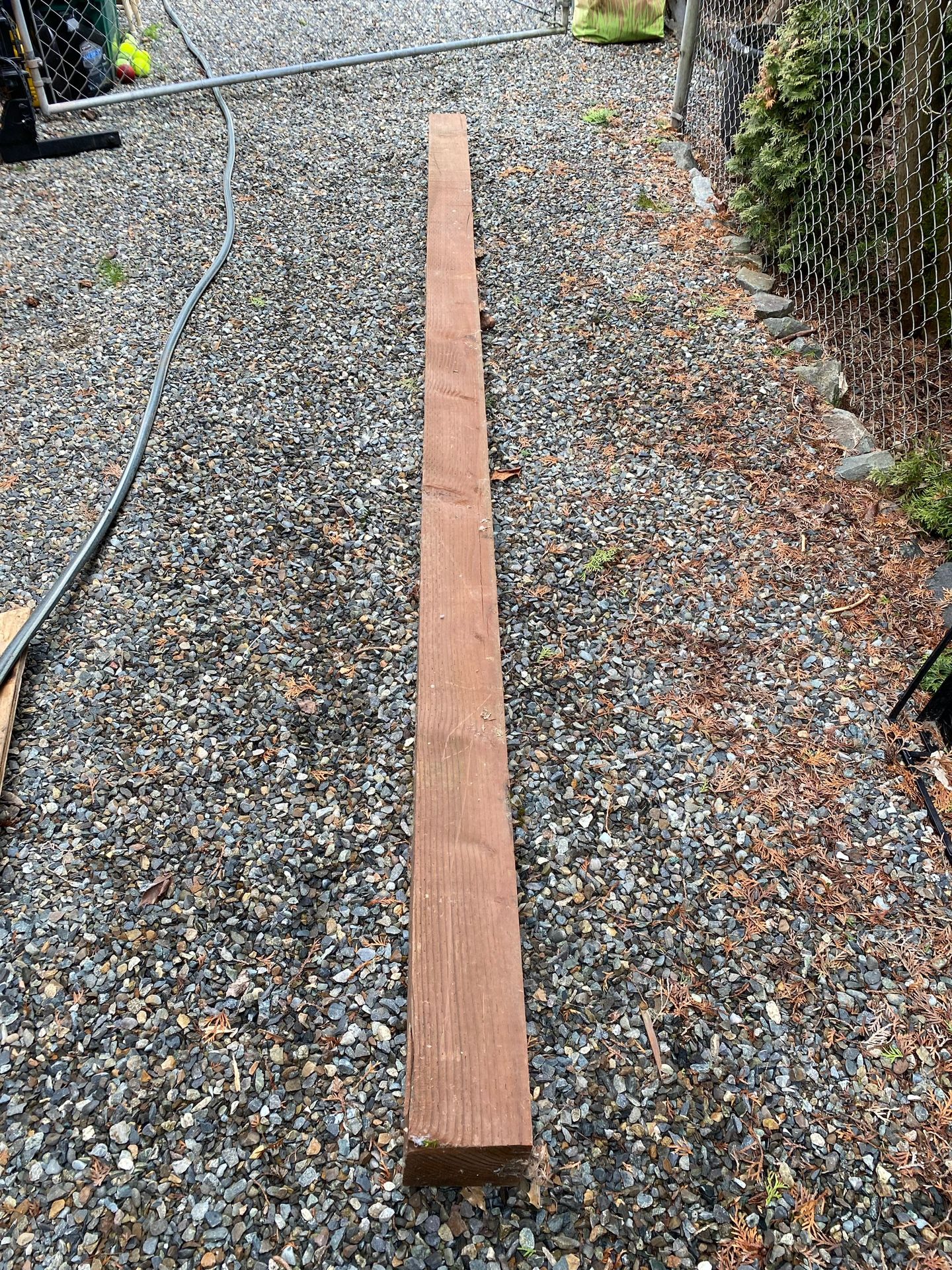 6 x 6 x 12’ treated landscape timber. Never used