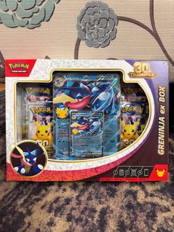 30th Celebration Greninja ex Box