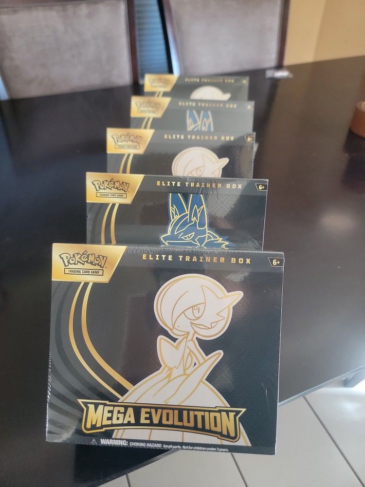 Pokemon Mega Evolutions Etb 5 Pack